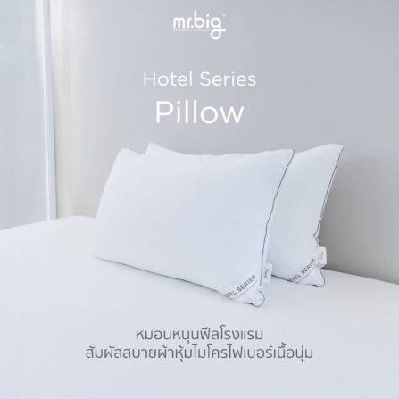 หมอนหนุน mr.big รุ่น Hotel series (Standard firm)_1